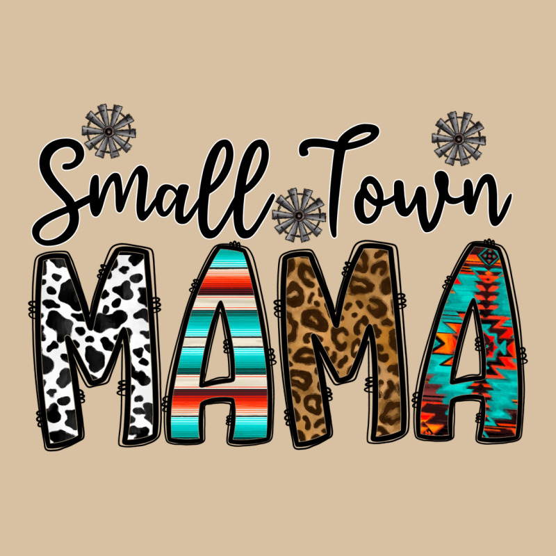 Small Town Mama Heavyweight Hoodie by CowhideDigitalArt | Teevron