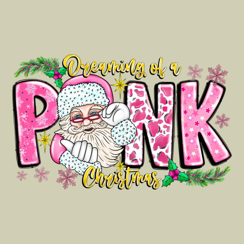 Dreaming Of A Pink Christmas Heavy Core Tee by CowhideDigitalArt | Teevron