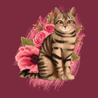 Floral Cat Premium Hoodie | Teevron
