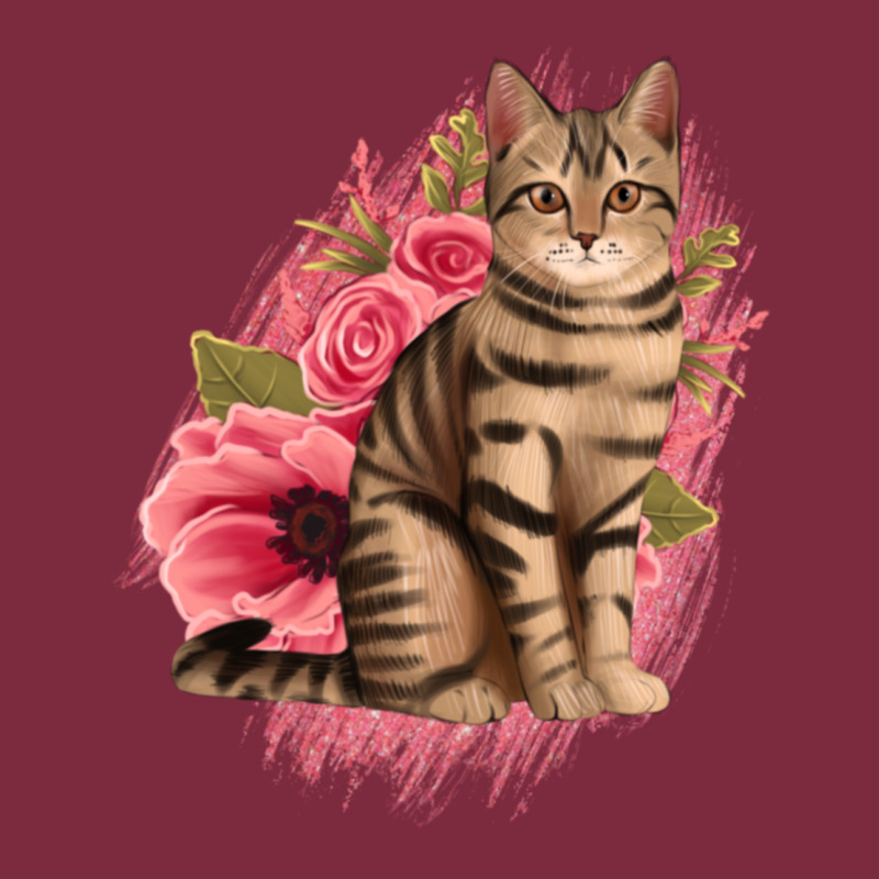 Floral Cat Premium Hoodie by Jasminsmagicworld | Teevron