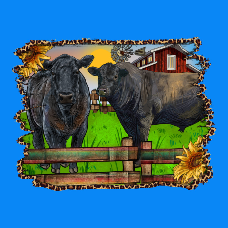 Black Angus Cattle And Bull In Barnyard Zipper Hoodie by RanaPortraitStore | Teevron