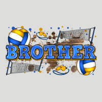 Brother Volleyball Zipper Hoodie | Teevron