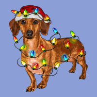 Dachshund Christmas Lights Long Sleeve Tee | Teevron