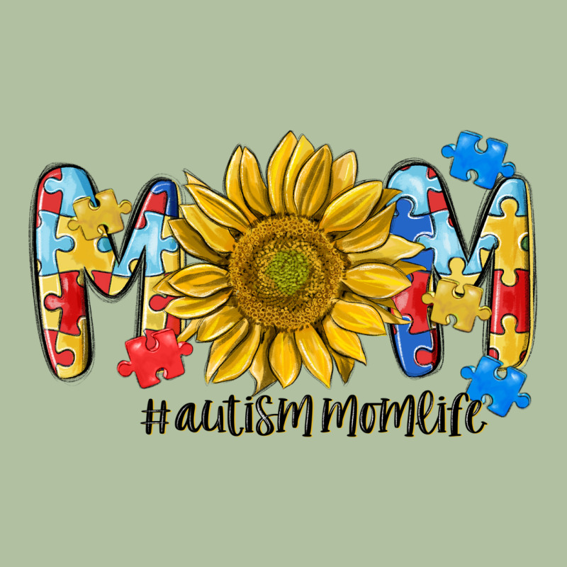 Autism Mom Life Sunflower Urban Hoodie by MaliasSmallBusiness | Teevron
