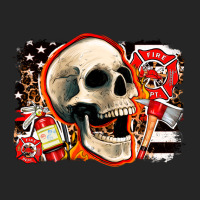 Firefighter Skull Premium Hoodie | Teevron