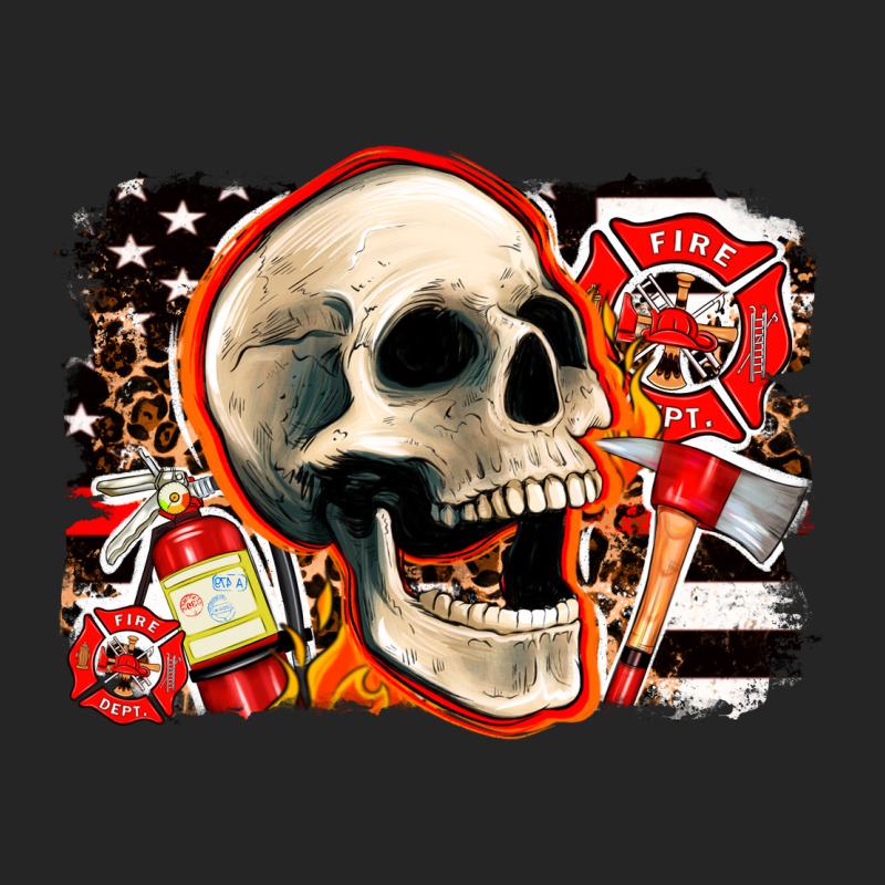 Firefighter Skull Premium Hoodie by AdoDesignShop | Teevron