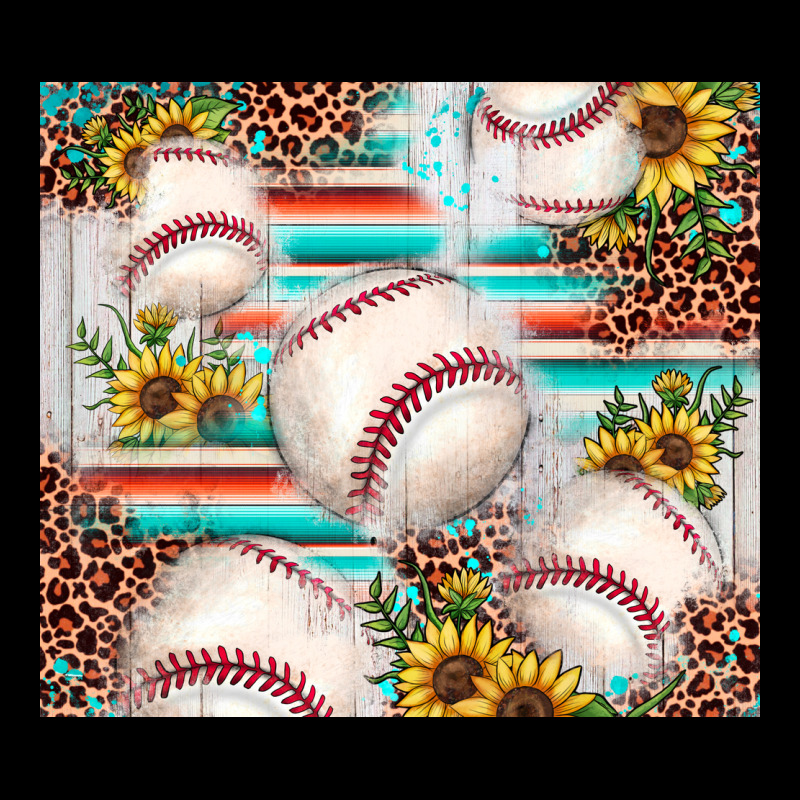 Baseball Leopard Sunflower Premium Sweatshirt by JahusDesignShop | Teevron