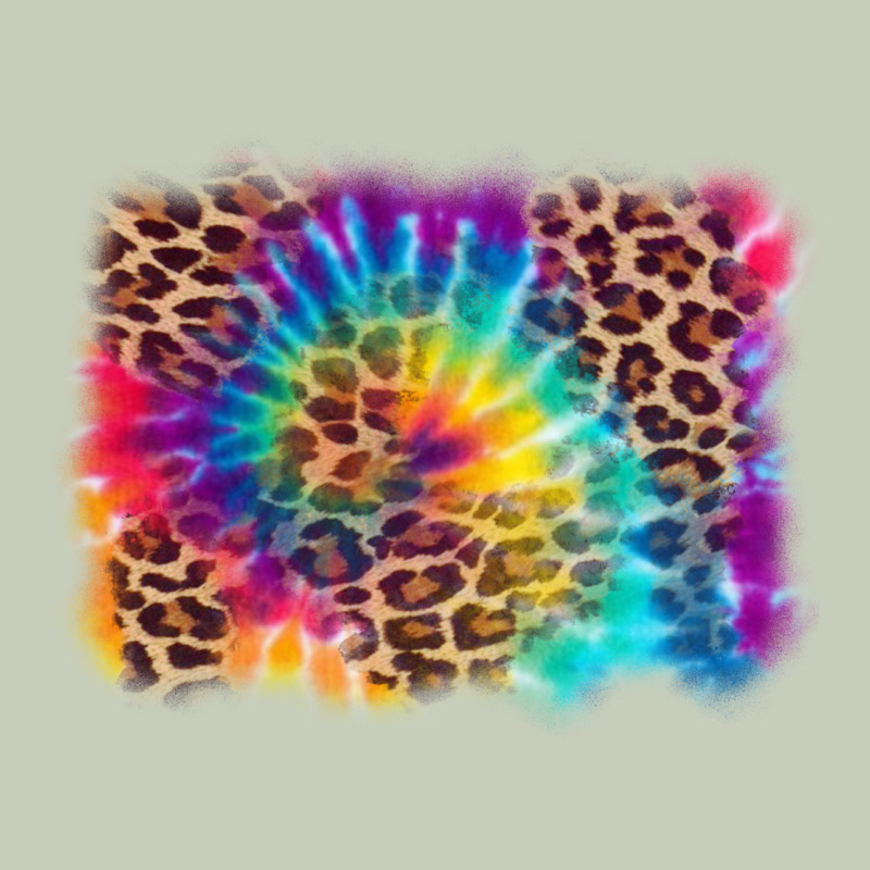 Leopard Tie Dye Background Long Sleeve Tee by Zillion Design Studio | Teevron