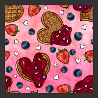 valentines day waffles seamless pattern | Teevron