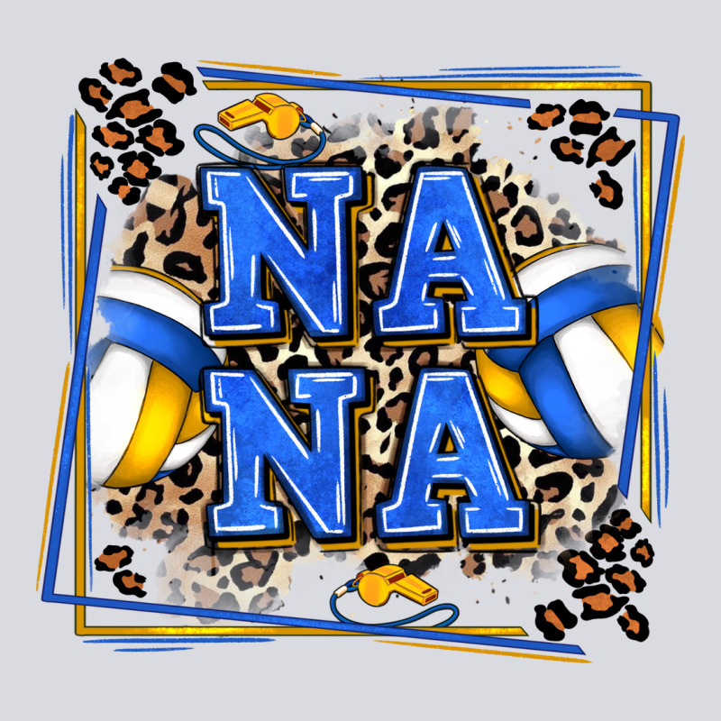 Volleyball Nana With Leopard Zipper Hoodie by Zillion Design Studio | Teevron