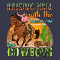 Raising Hell With The Hippies And The Cowboys Long Sleeve Tee | Teevron