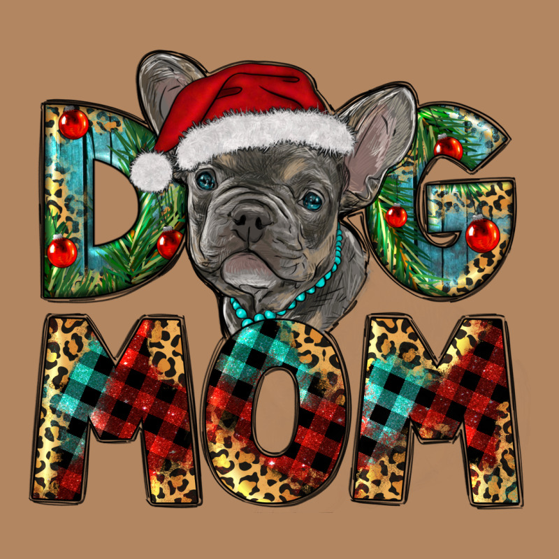 Christmas French Bulldog Mom Long Sleeve Tee by RanaPortraitStore | Teevron
