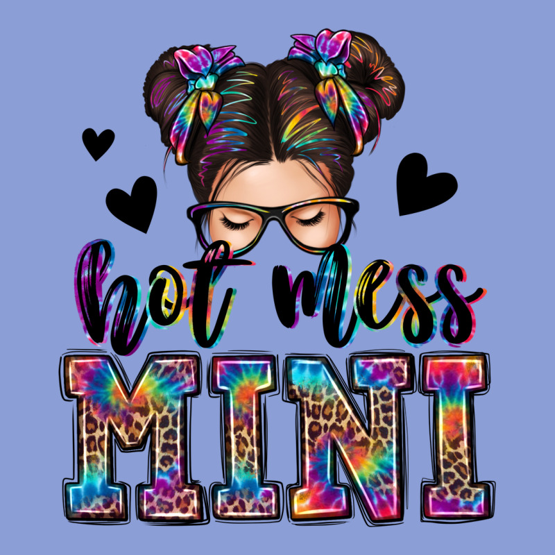 Mess Mini Messy Bun Long Sleeve Tee by Zillion Design Studio | Teevron