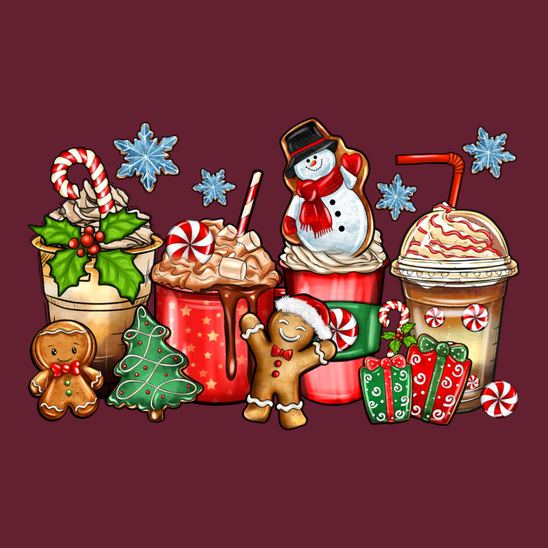 Christmas Coffee Cups Classic Tee by Zillion Design Studio | Teevron