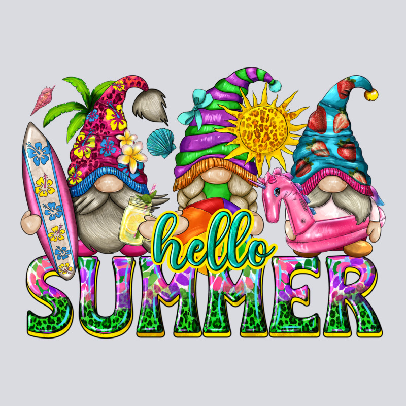 Hello Summer Gnome Zipper Hoodie by texasbilliewilder | Teevron