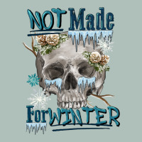 Not Made For Winter Skull Heavyweight Hoodie | Teevron