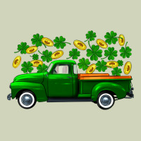 St Patricks Shamrock Gold Truck Heavyweight Hoodie | Teevron