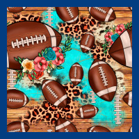 Football Leopard Cowhide Seamless Pattern Premium Sweatshirt | Teevron