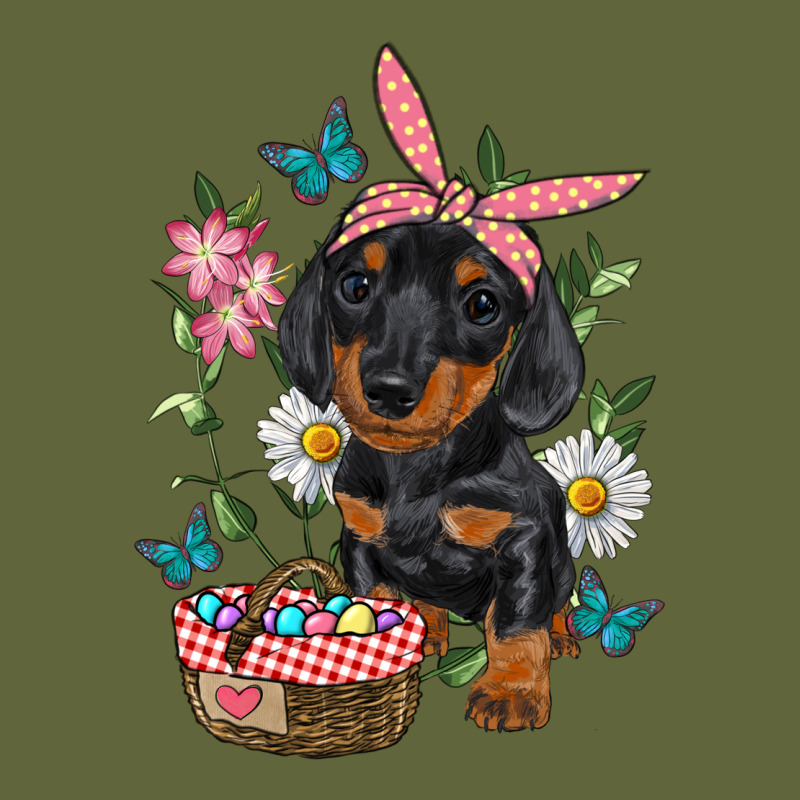 Easter Dachshund Classic Tee by RanaPortraitStore | Teevron