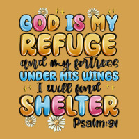 God Is My Refuge And My Fortress Under His Wings Urban Hoodie | Teevron