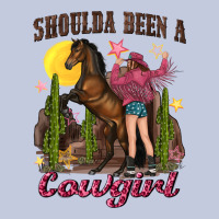 Shoulda Been A Cowgirl Bucking Horse Long Sleeve Tee | Teevron