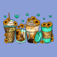 Sunflowers Coffee Cups Long Sleeve Tee | Teevron