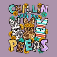 Chillin With My Peeps Easter Heavyweight Hoodie | Teevron