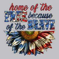 Home Of The Free Because Of The Brave Sunflower Bi Classic Tee | Teevron