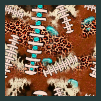 Football Leopard Gemstone Seamless Pattern Premium Sweatshirt | Teevron