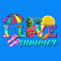 I Love Summer Zipper Hoodie | Teevron