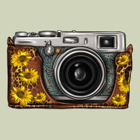 Sunflower Leopard Vintage Camera Heavyweight Hoodie | Teevron