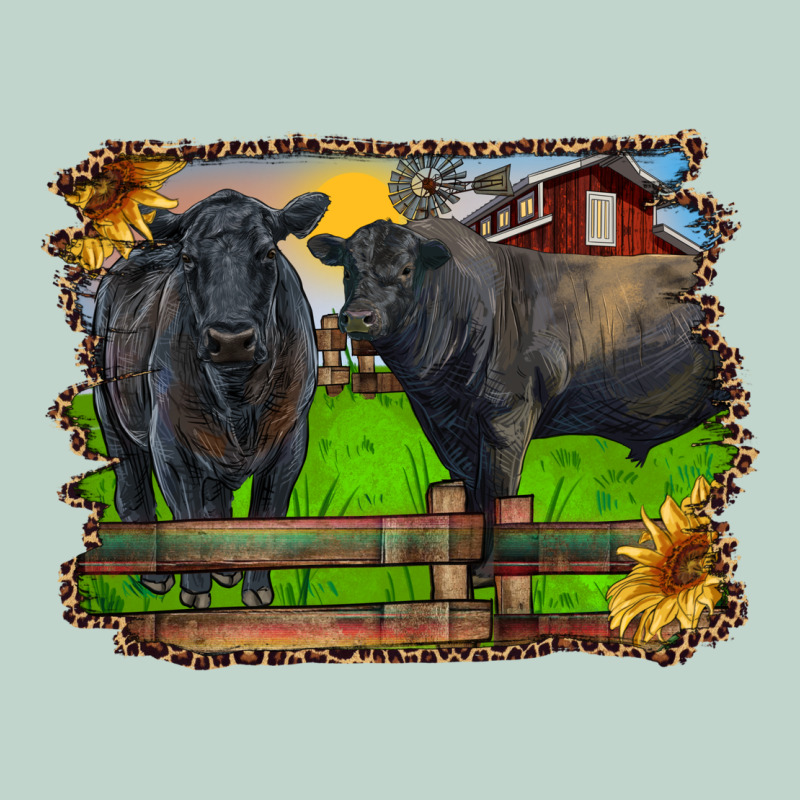 Black Angus Cattle And Bull In Barnyard Zipper Hoodie by RanaPortraitStore | Teevron