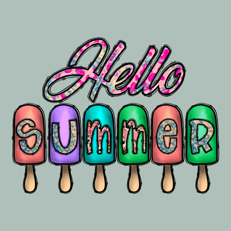 Hello Summer Heavyweight Hoodie by CowhideDigitalArt | Teevron
