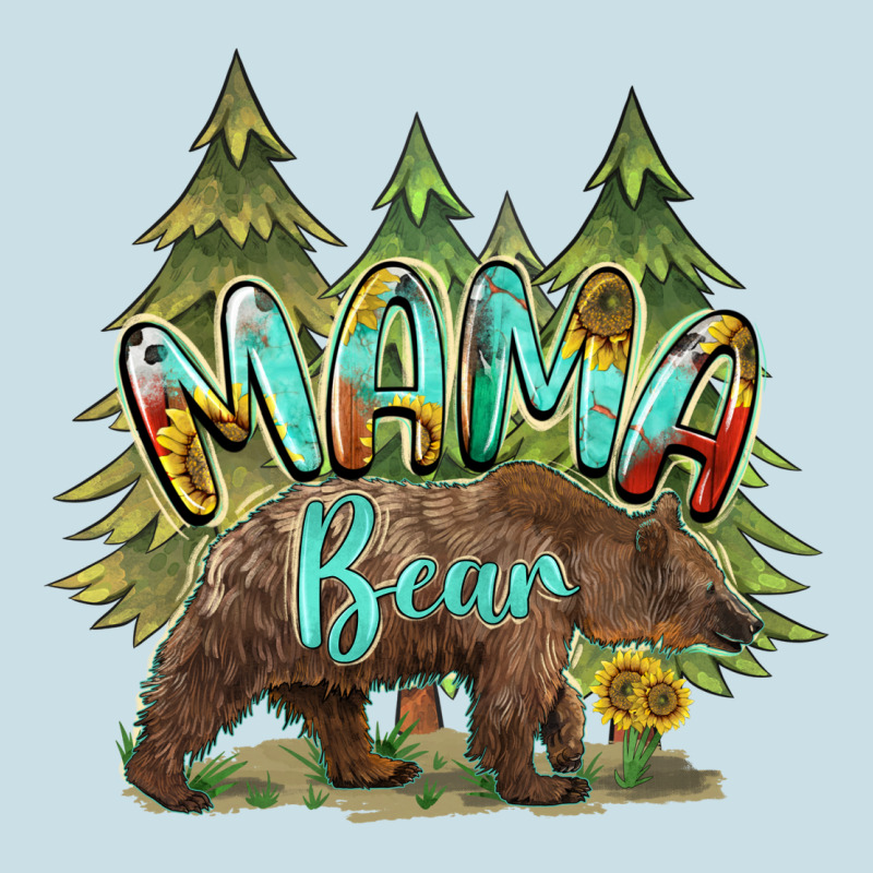 Mama Bear Trees Ladies Tee by BarkalooDesign | Teevron