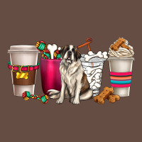 St. Bernard Dog Coffee Cups Long Sleeve Tee | Teevron