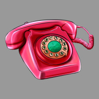 Pink Telephone Vintage Hoodie | Teevron