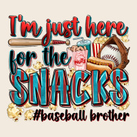 I'm Just Here For The Snacks #baseball Brother Zipper Hoodie | Teevron