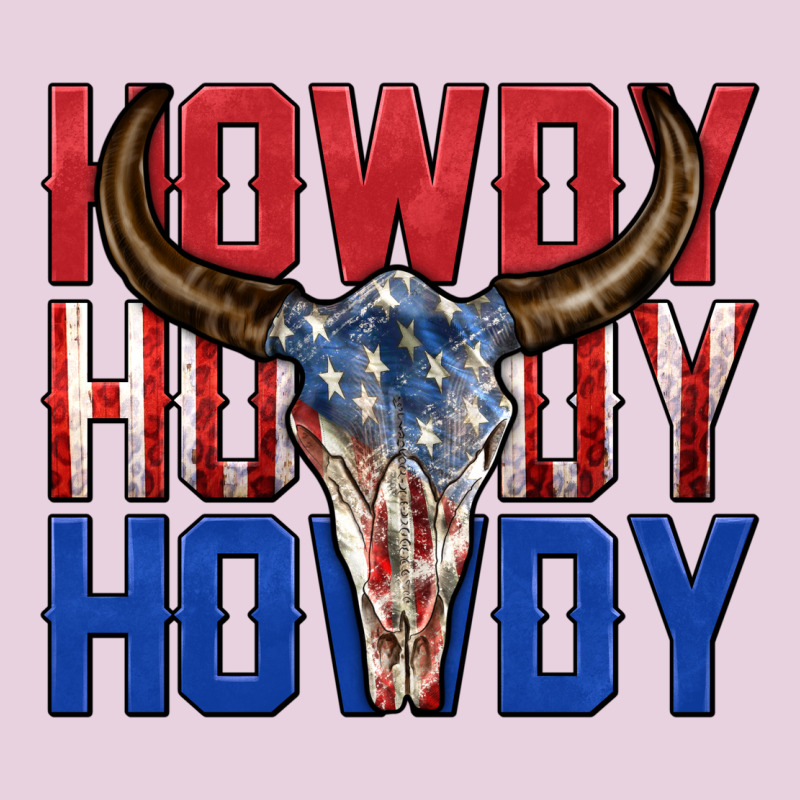 Howdy Howdy Howdy 4th Of July Bull Skull Billie Wi Classic Tee by texasbilliewilder | Teevron