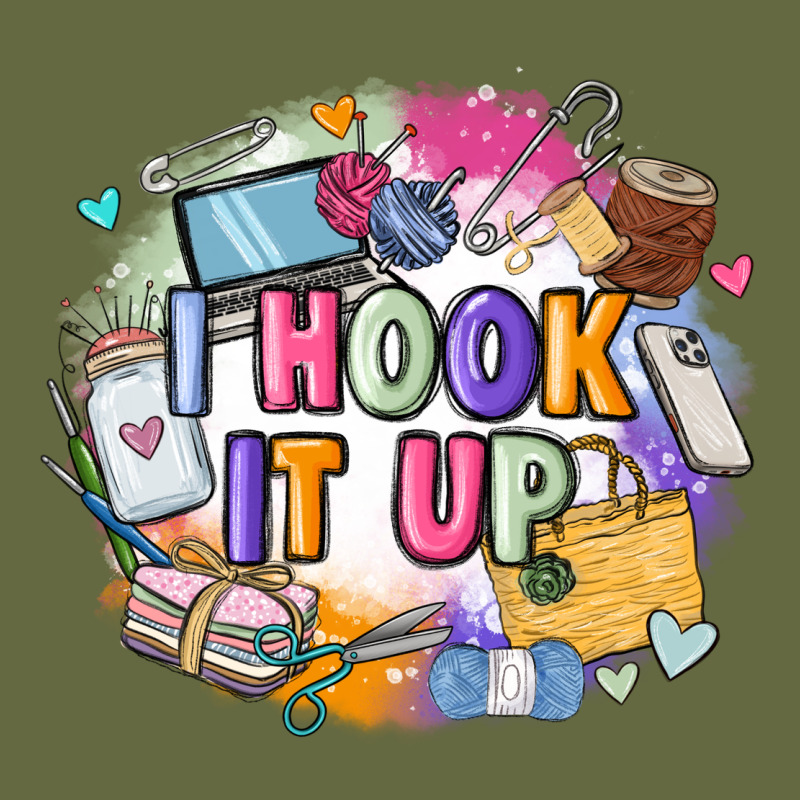 I Hook It Up  Sewing Long Sleeve Tee by Zillion Design Studio | Teevron