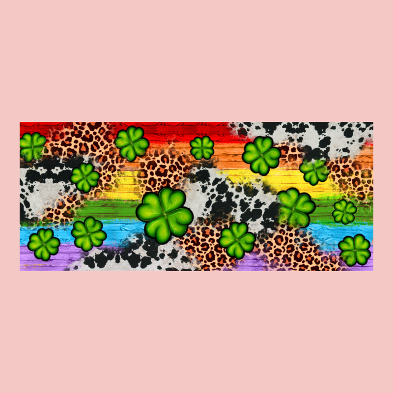 Western St. Patrick's Day Shamrock Rainbow Urban Heavy Tee by Artiststas | Teevron