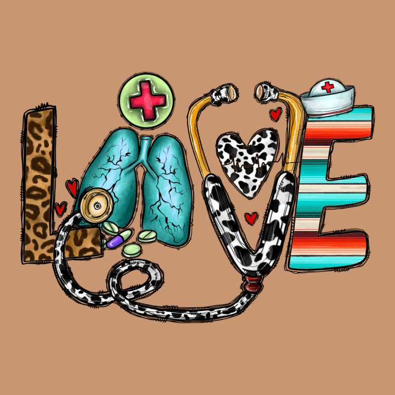Love Nurse Heavyweight Hoodie by CowhideDigitalArt | Teevron