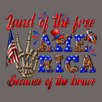 Land Of The Free America Because Of The Brave Classic Tee | Teevron