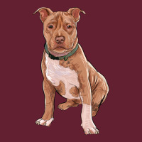 Brown Pitbull Classic Tee | Teevron