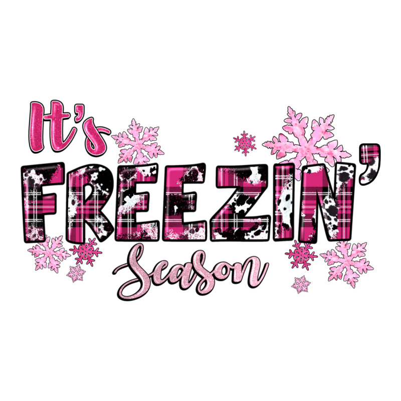 It's Freezin Season Pink Christmas Long Sleeve Tee by RanaPortraitStore | Teevron