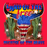 Land Of The Free Because Of The Brave Classic Tee | Teevron
