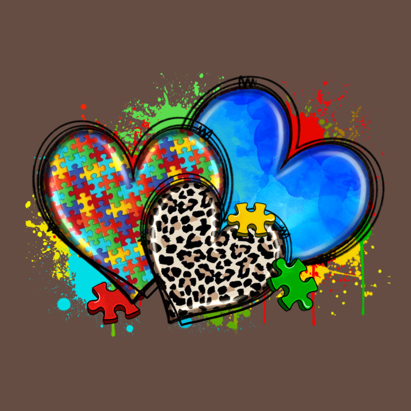 Autism Hearts Long Sleeve Tee by Zillion Design Studio | Teevron