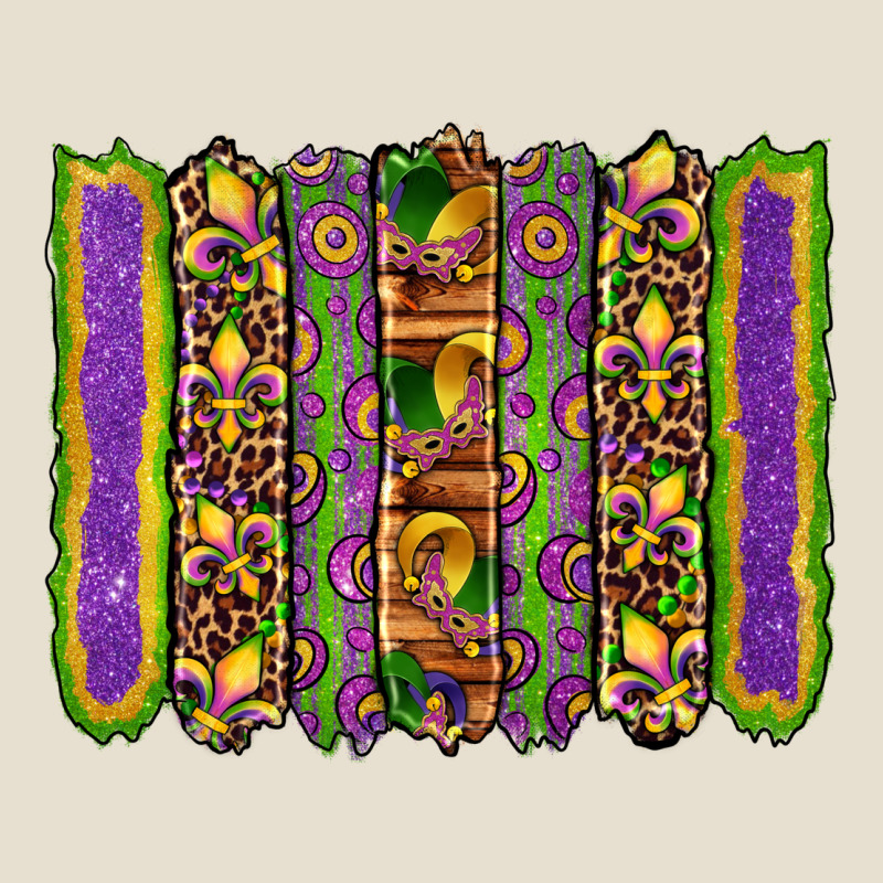 Mardi Gras Fleur De Lis Mask Leopard Glitter  Brushstrokes Urban Heavy Tee by Artiststas | Teevron