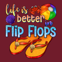 Life Is Better In Flip Flops Zipper Hoodie | Teevron