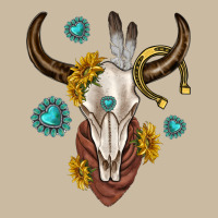 Western Cow Skull Long Sleeve Tee | Teevron