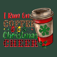 I Run On Coffee And Christmas Cheer Zipper Hoodie | Teevron